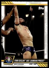 2021 TOPPS WWE NXT FINN BALOR�DEF. DAMIAN PRIEST #35 3808