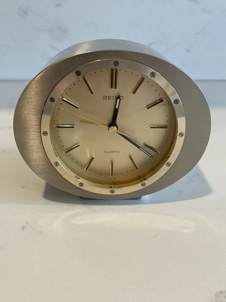 Pendule en laiton squelette, mouvement d'horloge