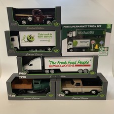 Woolworths Commemorative Truck Ute Mini Supermarket 1930 1970 1990 Home Delivery