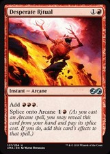 MTG English Desperate Ritual NM Foil Ultimate Masters