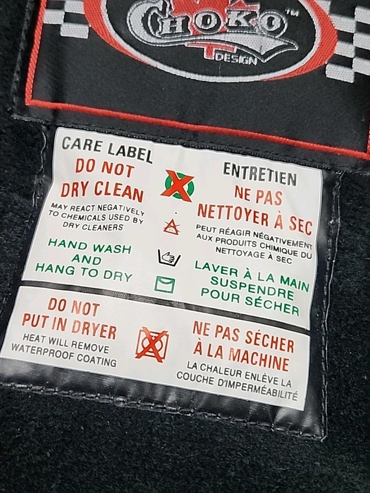 Choko Snowmobile Jacket Small Black Yellow Gray Excellent Like New Foto 4 de 4