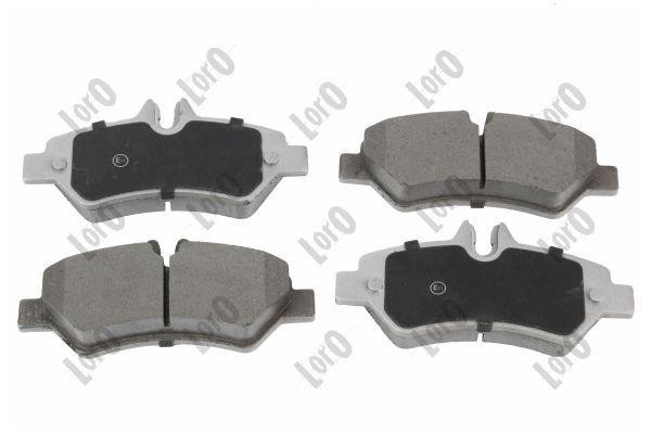 ABAKUS Brake Pad Set Disc Brake 231-02-043 For VW, Reinforced