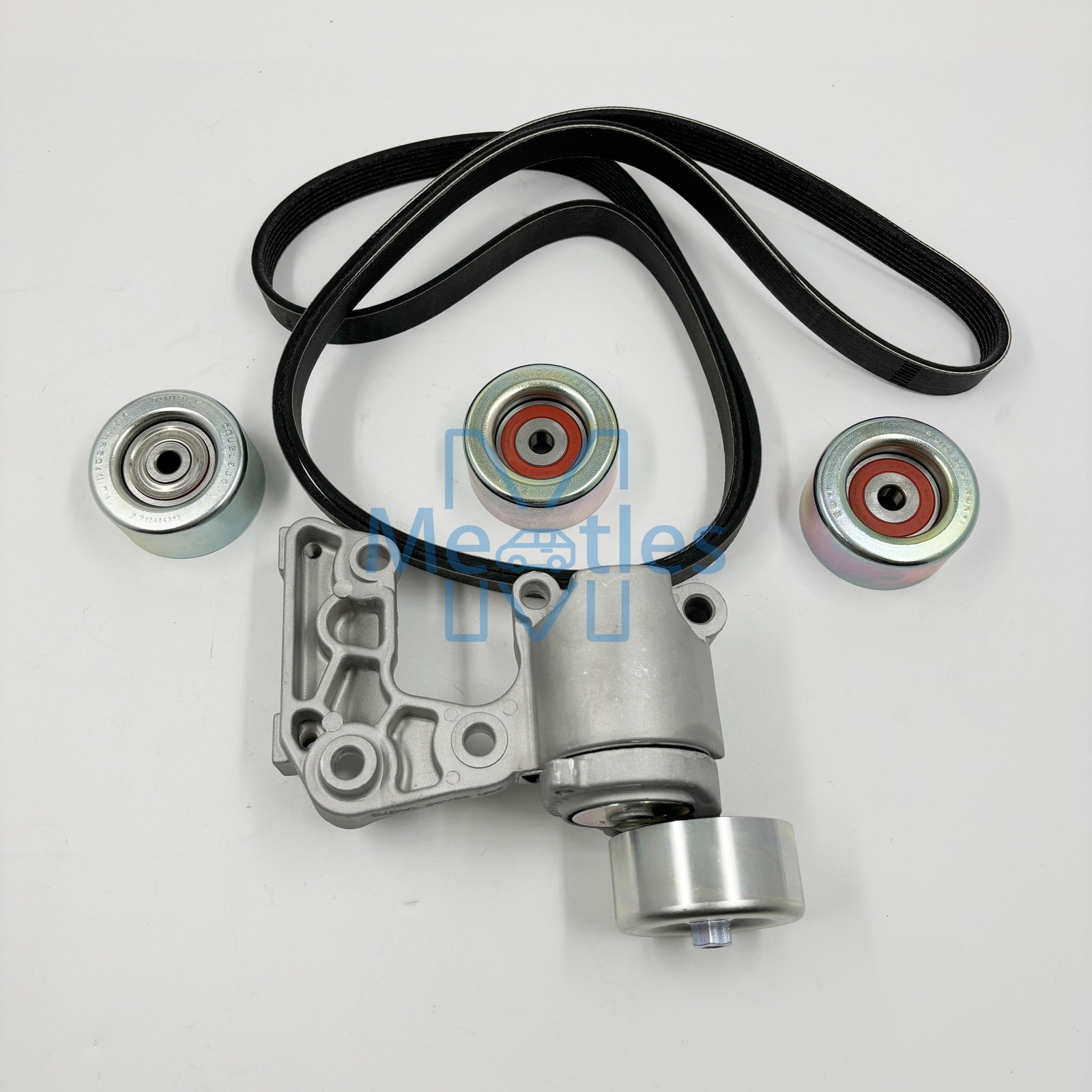 OEM For Toyota FJ Cruiser 10-14 Drive Belt Tensioner & Idler Pulley Kit NEW