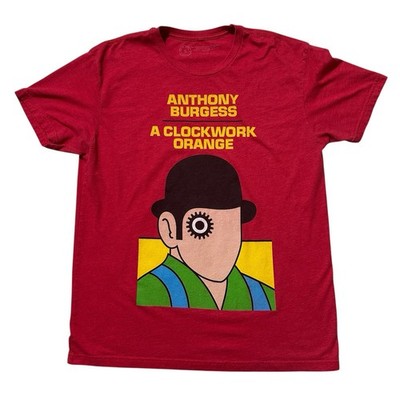 A Clockwork Orange Anthony Burgess Book Cover Men's T-Shirt by Out Of Print L