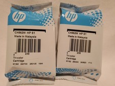 HP 61 Printer Ink Cartridge Tri-Color CYM New No Box