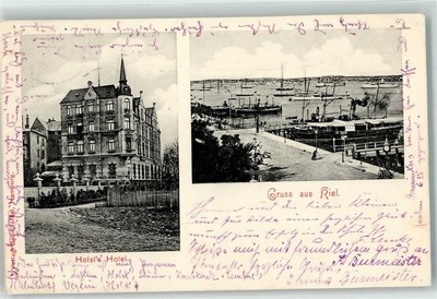 13252859 - 2300 Kiel Hafen Holsts Hotel Kiel Stadtkreis 1906