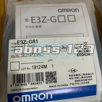 Omron E3Z-G61 12-24V DC Photoelectric Switch E3ZG61#1pcs New In Box - Image 1 of 4