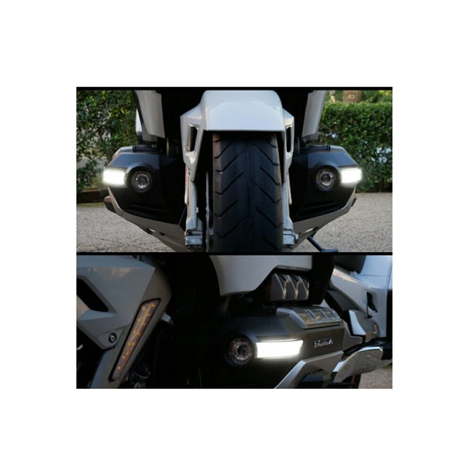 LED Fog Lamp Side Auxiliary Decorative Cowl light Fit For-Honda Goldwing GL1800 — 第 4/4 张图片