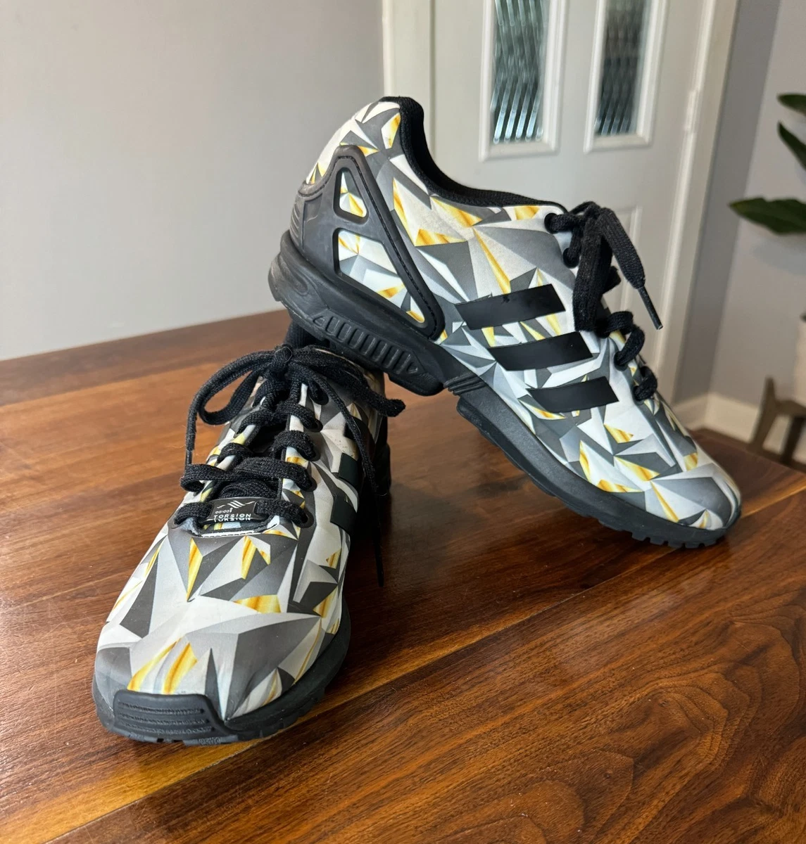 adidas ZX Flux Geometric Print for Sale | Authenticity Guaranteed