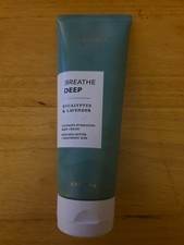 BATH  BODY WORKS AROMA BREATHE DEEP FULL SIZE BODY CREAM 8 OZ. EUCALYPTUS