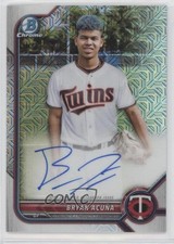 2022 Bowman Mega Box Chrome Mojo Auto Bryan Acuna Bryan Acuña #BMA-BA Auto 0xz8