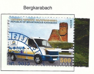 EUROPA C.E.P.T.  . Año: 2013 NAGORNO - BERGKARABACH. SERIE COMPLETA USADA