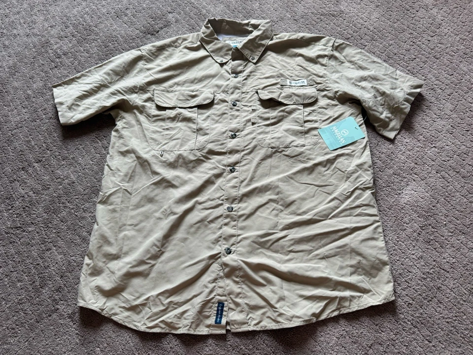 Magellan Outdoors Men Laguna Madre Short Sleeve Fishing Shirt 5 Pack $100 Large - Image 2 of 4