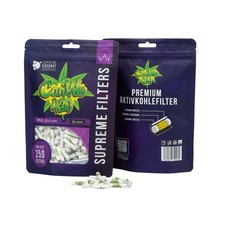 CanWe 420 Premium Aktivkohlefilter mit Keramikh&uuml;lsen 250Stk.