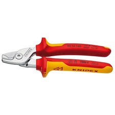 KNIPEX 95 16 160 SB Step VDE Insulated Cable Shears, 160mm Stock No: 27012