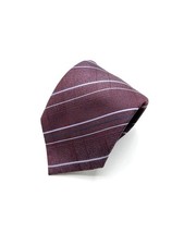 HIROKO KOSHINO Tie Silk Purple 1172 Used Stylish Accessory