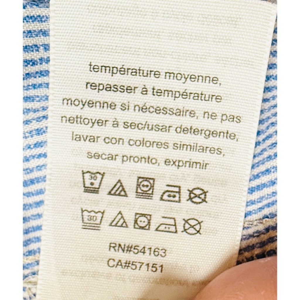 Tommy Hilfiger Heart Embroider Chino Shorts 16 flat front khaki preppy Vtg women thumbnail 5