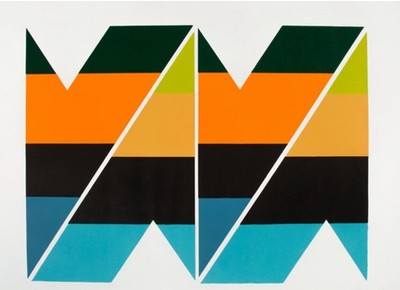 Larry Zox Scissors Jack I Signed Limited Edition Silkscreen