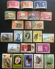 DOMINICA COLLECTION OF OLD STAMPS