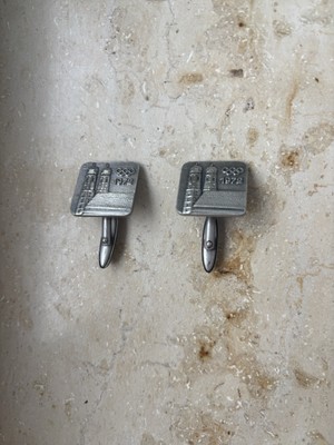 1972 Munich Olympics cufflinks, metal