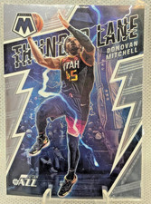 Donovan Mitchell Card - Thunder Lane - Panini Mosaic 2021/22 #4 NBA Cavs Jazz