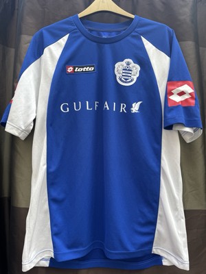 Queens Park Ranger Training Football Shirt/jersey Mens Blue Lotto