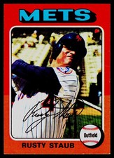 1975 Topps Mini #90 Rusty Staub - NM+