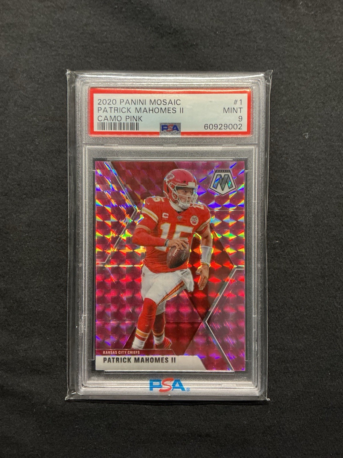 PATRICK MAHOMES JOE BURROW 3-Card PSA/BGS Lot Rookie non auto GAME WORN PATCH view 4
