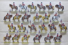 24 Zinnfiguren Preussen Hellwigsche Streifkorps Kavallerie Napoleon 30mm bemalt