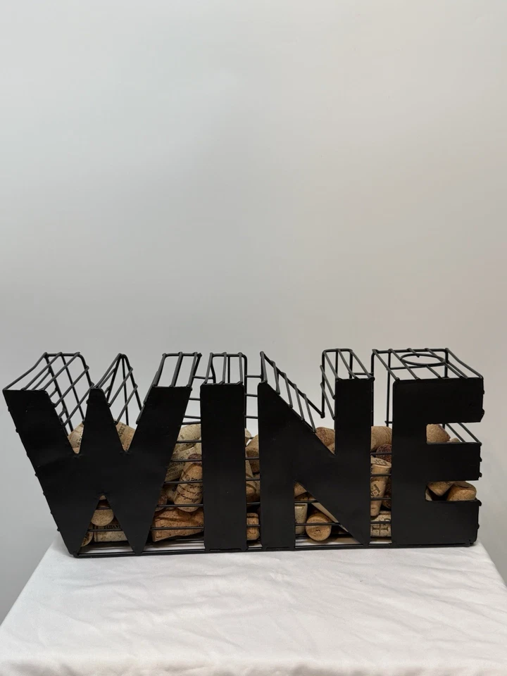 Soporte de corcho para vino con aprox. 85 corchos de vino reales - 19 crímenes, Mark West, decoración del hogar Foto 4 de 4