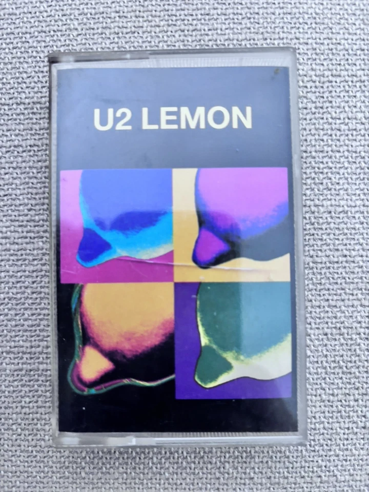 U2  x  Paul Okenfold Lemon Cassette Tape Single 1993 rare Jeep Mix - Image 2 of 4