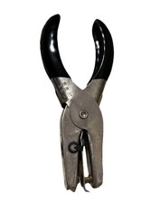 Vintage McGill Utility Hole Paper Punch Solid Metal Quality Stainless Steel