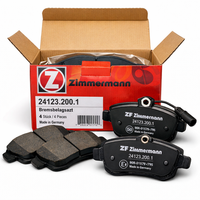 Zimmermann 24123.200.1 Bremsbelagsatz Scheibenbremse Vorderachse FüR Ford MG