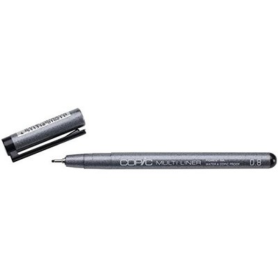 COPIC Fineliner Multiliner 0,8 mm schwarz