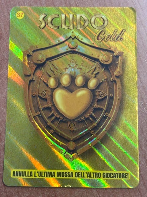 scudo gold cucciolotti cards 2025