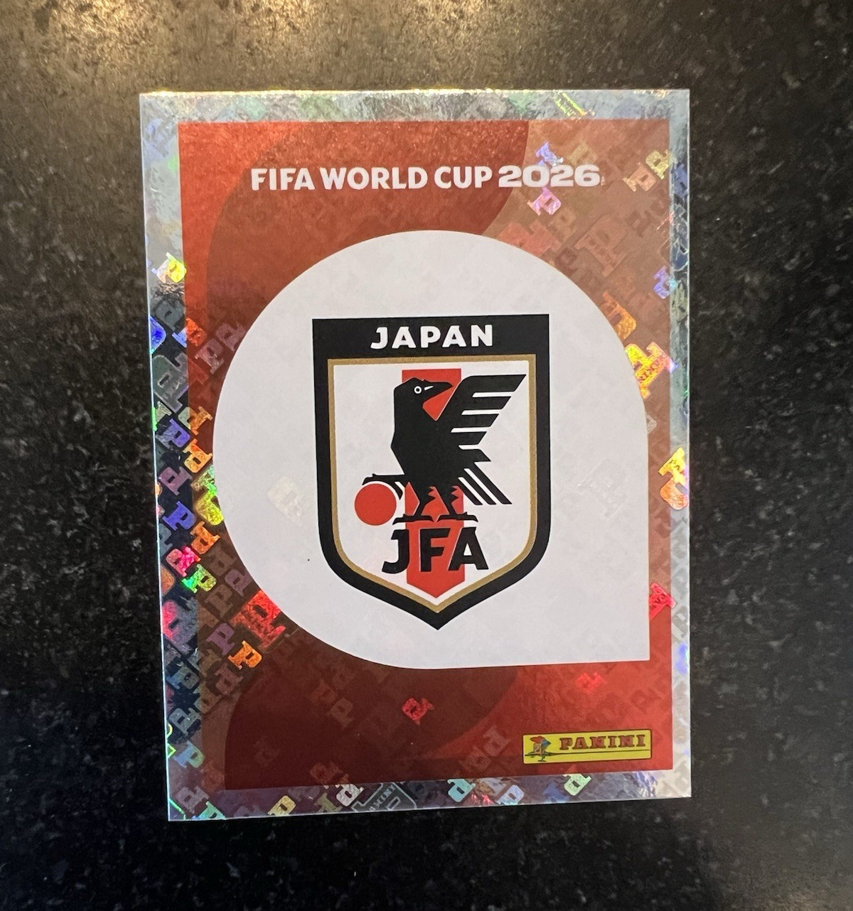 Panini FIFA World Cup 2026 Soccer Sticker Trading Card Japan Hologram #2