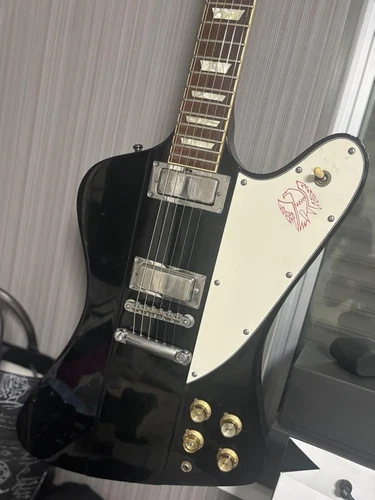 Gibson Orville Firebird Electric Guitar Black Ebony DiMarzio Pickup Modified