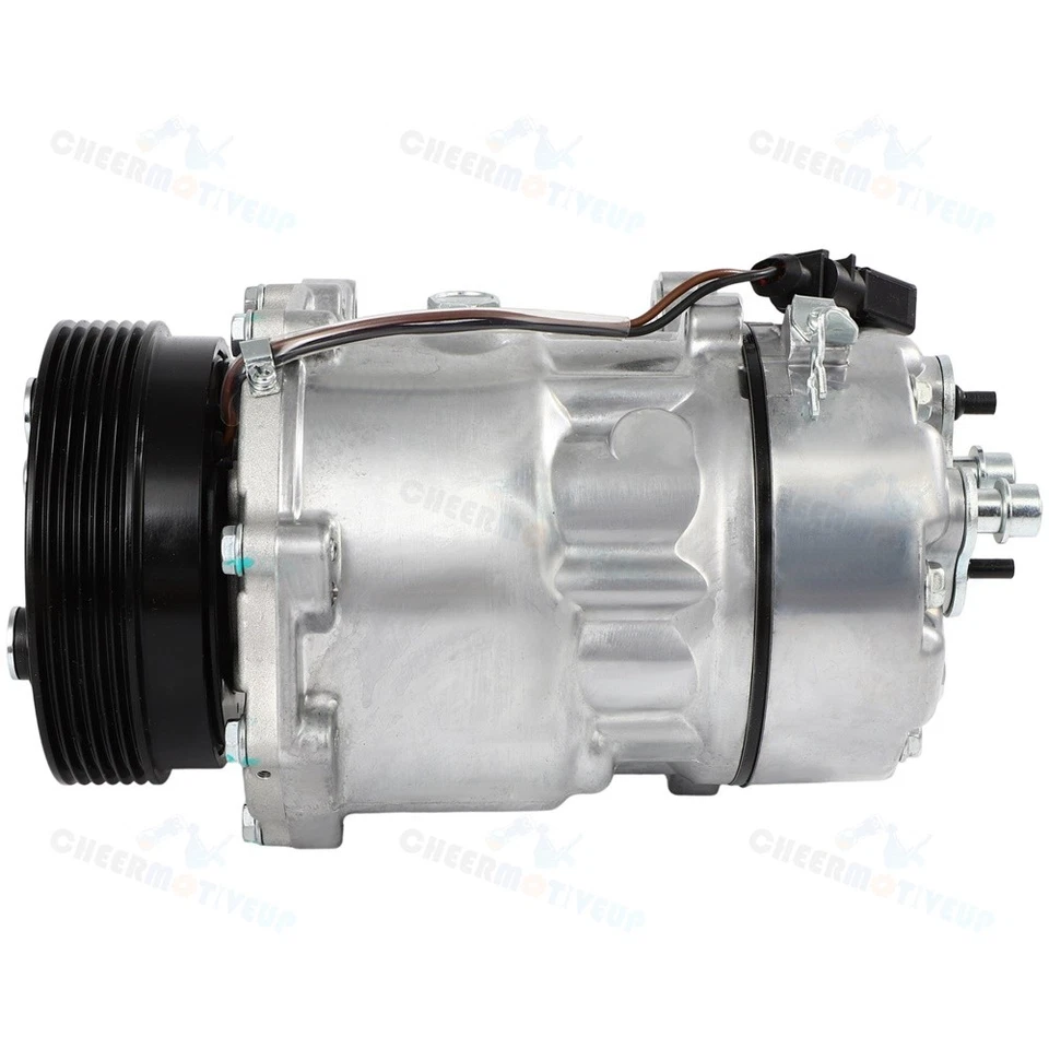Compresor de aire acondicionado con embrague para Volkswagen Beetle 2000-2006 2001-2005 Audi TT 1,8 L Foto 4 de 4