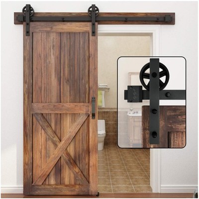 High Quality Carbon Steel Barn Door Hardware
