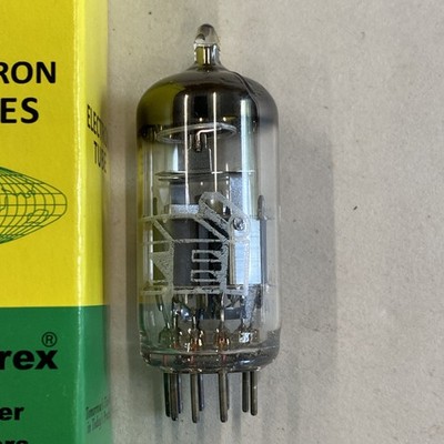 Phillips CEI Branded  6DJ8/ECC88 Heerlen B0A3 Maxi Pre 2 Tested = NOS, M0674