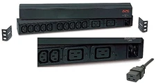 APC NetShelter Basic Rack PDU, 1U, 16A, 208 & 230V, 10 C13 and 2 C19 outlets