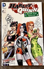 DC Harley Quinn 1 Road Trip Special NYCC Amanda Conner One-Shot 2015