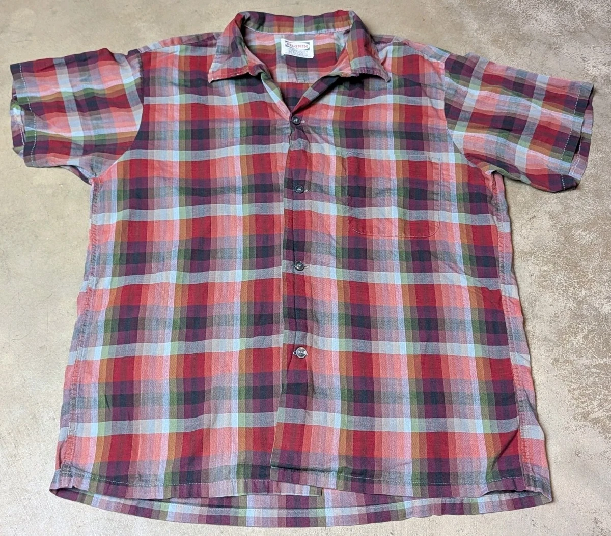 vintage pilgrim shirt products for sale | eBay