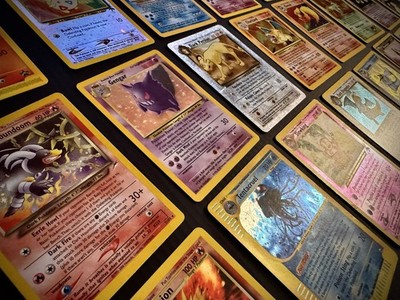 Pokemon WOTC Card Lot 12 Official TCG e-Reader 1st Edition Vintage 1999 Base Set