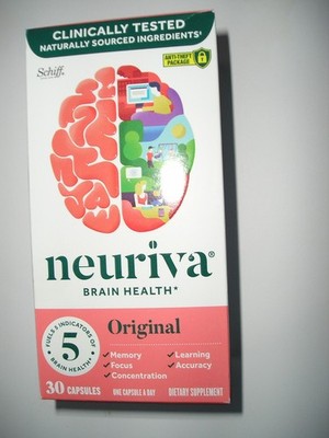 Schiff Neuriva Plus Fast-Acting Brain Performance Capsules - 30 Count