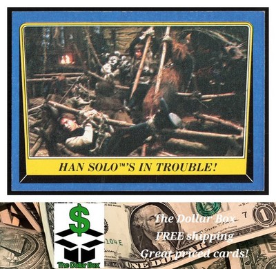 1983 Topps Star Wars: Return of the Jedi #195 Han Solo's in Trouble -
