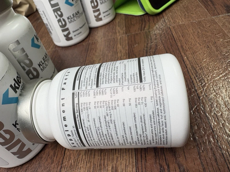 Multivitamínico 4-Klean Athlete - 240 Comprimidos Exp 05/2025 Sellado Foto 3 de 3