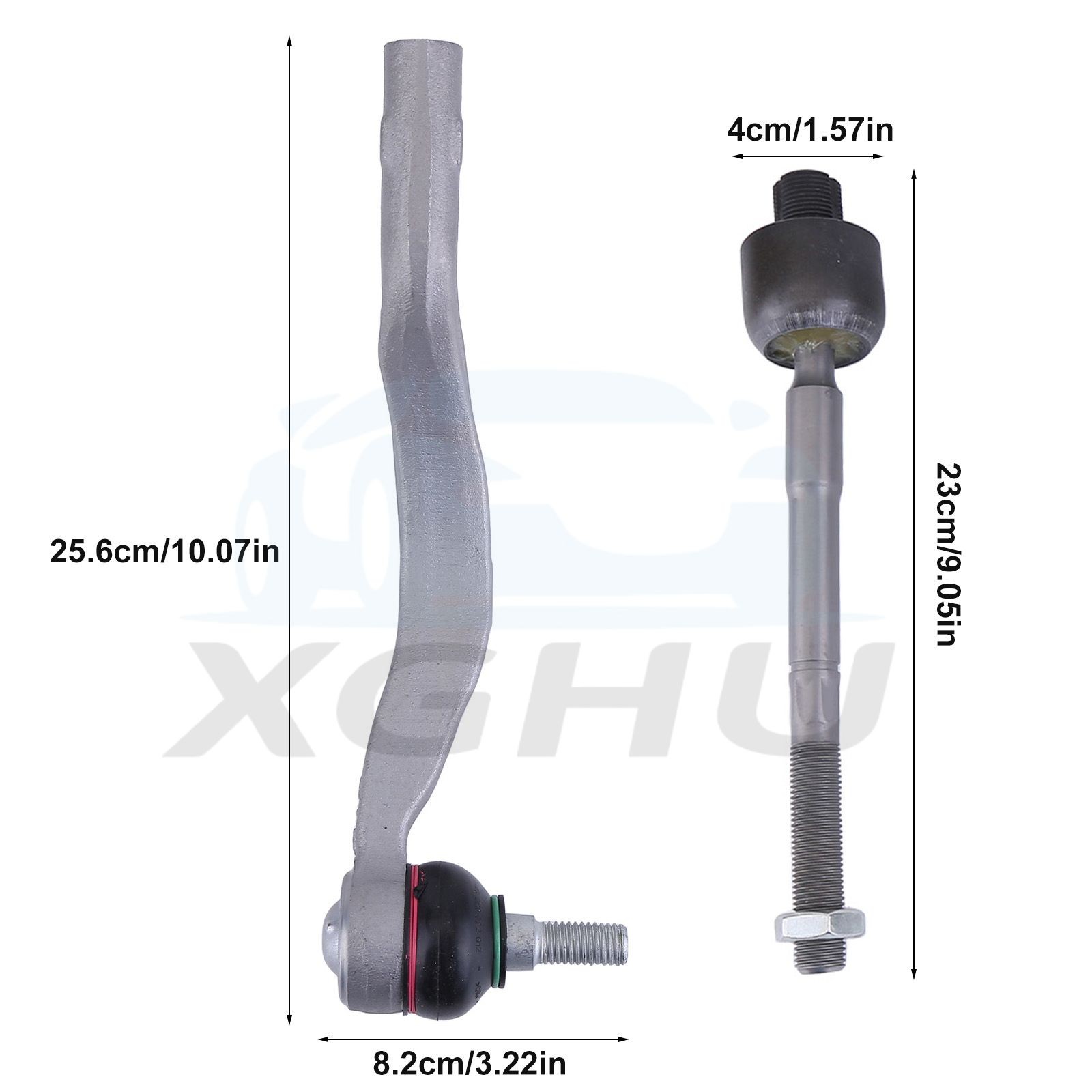 For Maserati Ghibli Quattroporte 2014-2017 Inner Outer Tie Rod End Left Right