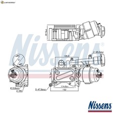 ÖLKÜHLER MOTORÖL 91346 FÜR SUZUKI WAGON/R+ SWIFT/III/IV SPLASH IGNIS  FIAT