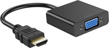 HDMI to VGA Adapter, 1PCS Unidirectional 10 IN-1PCS, black